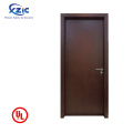 UL 90 minutes internal house fire proof wooden interior fire rated doors